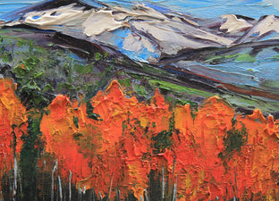 Autumn in Yosemite by Lisa Elley |   Closeup View of Artwork 