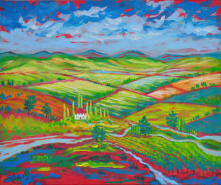 Original art for sale at UGallery.com | Make A Wish for the Day by Zelie Alice | $850 | acrylic painting | 18' h x 21' w | photo 1