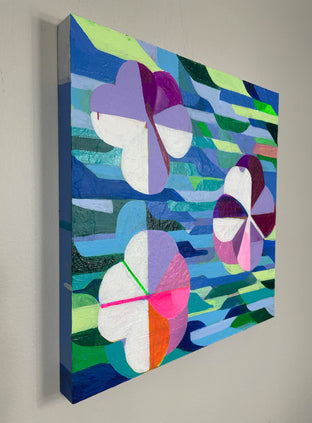 Original art for sale at UGallery.com | Blossom 02 by Ziui Vance | $575 | acrylic painting | 12' h x 12' w | photo 2