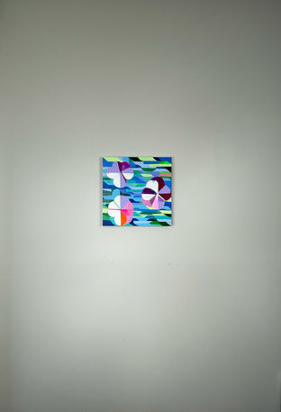 Original art for sale at UGallery.com | Blossom 02 by Ziui Vance | $575 | acrylic painting | 12' h x 12' w | photo 3