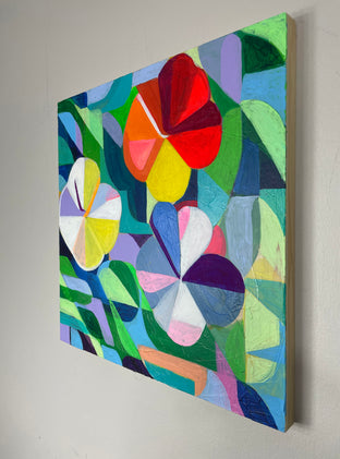 Original art for sale at UGallery.com | Blossom 03 by Ziui Vance | $575 | acrylic painting | 12' h x 12' w | photo 2