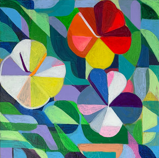 Original art for sale at UGallery.com | Blossom 03 by Ziui Vance | $575 | acrylic painting | 12' h x 12' w | photo 1
