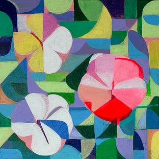 Original art for sale at UGallery.com | Blossom 04 by Ziui Vance | $575 | acrylic painting | 12' h x 12' w | photo 1