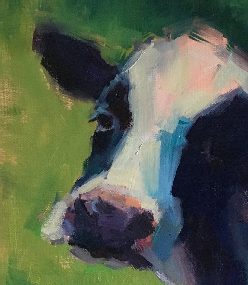 Henrietta by Claudia Verciani |  Closeup View of Artwork 