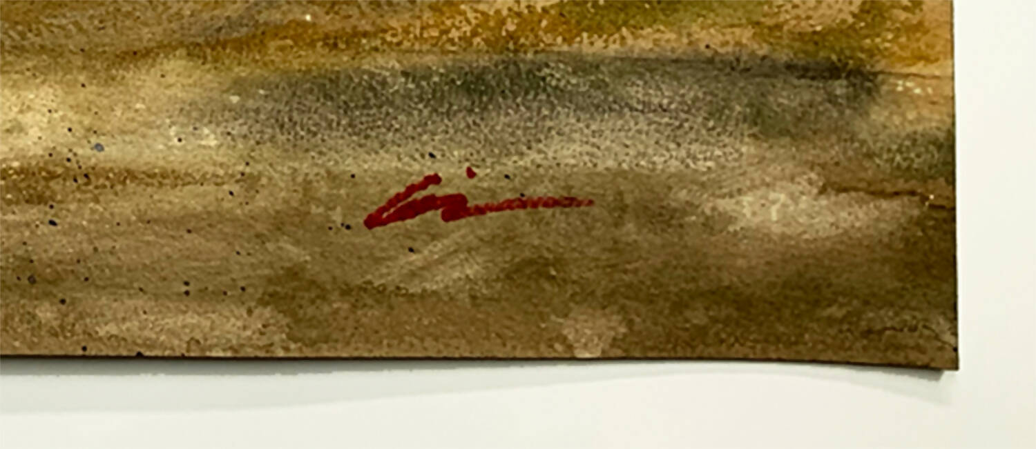 Open Spaces Open Heart by Posey Gaines |  Closeup View of Artwork 