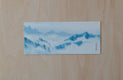 Original art for sale at UGallery.com | Mountain Reverie Series 6 by Siyuan Ma | $275 | watercolor painting | 4.7' h x 12' w | thumbnail 3