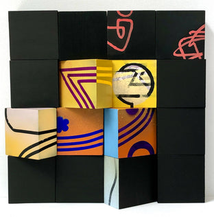 Original art for sale at UGallery.com | In Walked Bud by Janine Etherington | $675 | acrylic painting | 12.5' h x 12.5' w | photo 1