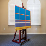 Original art for sale at UGallery.com | Window35 by Wenjie Jin | $1,375 | acrylic painting | 31.5' h x 39.83' w | thumbnail 2