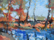 Original art for sale at UGallery.com | Still Water Creek Banks by Kip Decker | $2,775 | acrylic painting | 30' h x 40' w | thumbnail 3