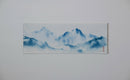 Original art for sale at UGallery.com | Mountain Reverie Series 9 by Siyuan Ma | $275 | watercolor painting | 4.3' h x 12' w | thumbnail 4