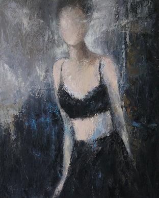 Original art for sale at UGallery.com | Stepping Out to the Light III by Naoko Paluszak | $1,150 | oil painting | 20' h x 16' w | photo 1
