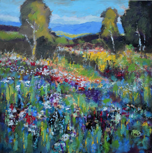 Original art for sale at UGallery.com | Up the Pasture by Kip Decker | $2,200 | acrylic painting | 30' h x 30' w | photo 1