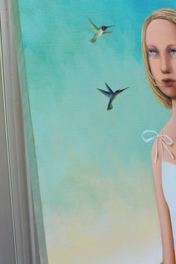 Gathering by Naoko Paluszak |   Closeup View of Artwork 