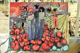 Original art for sale at UGallery.com | Land of Plenty by Mary Pratt | $2,175 | oil painting | 30' h x 36' w | photo 3