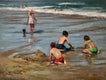 Original art for sale at UGallery.com | Outgoing Tide by Faye Vander Veer | $1,900 | oil painting | 18' h x 24' w | thumbnail 1