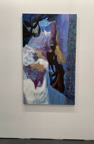 Original art for sale at UGallery.com | Sensitive, Not Soft by Julia Hacker | $4,900 | acrylic painting | 60' h x 36' w | photo 4